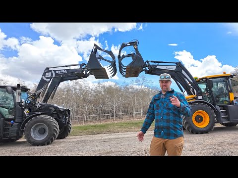 JCB Fastrac 4220 VS. Deutz 6165TTV & Bonus Loader Review