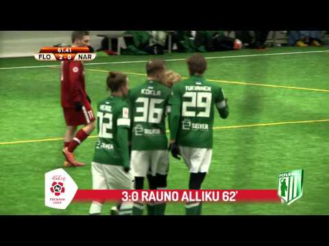 EJL Halliturniir 2016: Tallinna FC Flora - JK Narva Trans 5:0 (0:0)
