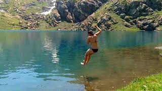 preview picture of video 'Trekking to Tobavarchkhili. Mountain Lakes in Georgia.'