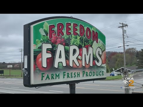 People Buying Fresh Produce From Local Farms During...