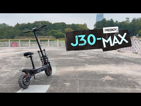 🏙️🌲 Ride the J30 Electric Scooter: City to Forest Adventure! ⚡🛴