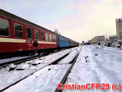 Trenuri in Sibiu - Trains in Sibiu - 26.01.2012