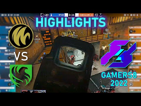 GREAT GAME! WYLDE vs Falcons - HIGHLIGHTS - Playoffs - Gamers8 2022 - R6 Esport