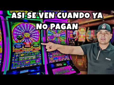 Dicen que las maquinas vacias del casino no pagan fui a comprobarlo