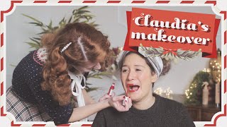 Claudia gets a femme makeover 💄