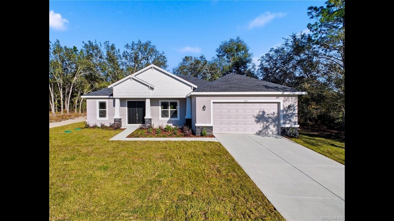 Cinematic tour: New Citrus Springs Florida Home For Sale- Pastore Custom Builders MLS#850830