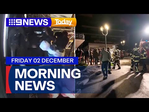 Multiple people presumed dead at Swiss Alps bar; Ambush attack in Melbourne | 9 News Australia