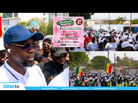 🔴 DIRECT • Randonnée pédestre de Pastef Grand Yoff avec Ngagne Demba Touré - Octobre Rose