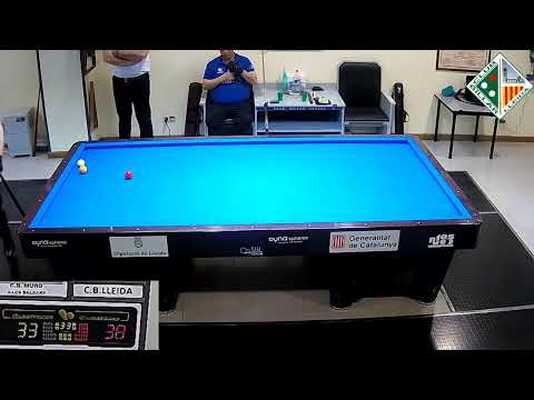 LLIGA NACIONAL 3 BANDES - JORNADA 9 - CB LLEIDA vs CB MURO