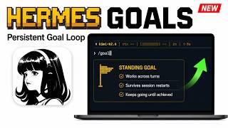 Hermes Agent: NEW Goals Update is Insane (FREE)!