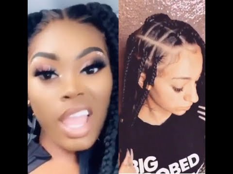 Asian Doll Cuts Off Bhad Bhabie After Real Disrespectful Comments Over Box Braids!!