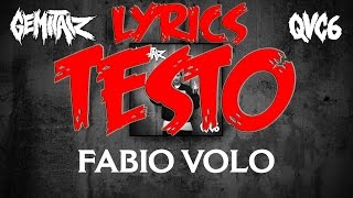 Gemitaiz-Fabio Volo (Lyrics)