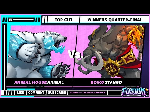 Fusion+ #1 - Top Cut - Animal (Etalus) VS Stango (Loxodont) - Rivals of Aether 2