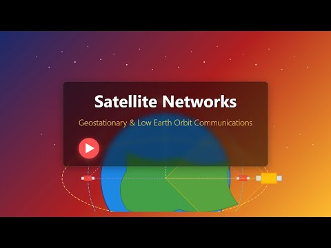 🛰️ Satellite Networks Explained: GEO vs LEO - A Beginner's Guide