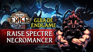 Raise Spectre Necromancer - Guia Completo - FARMA TUDO, DANO e TANKY | PoE 3.26