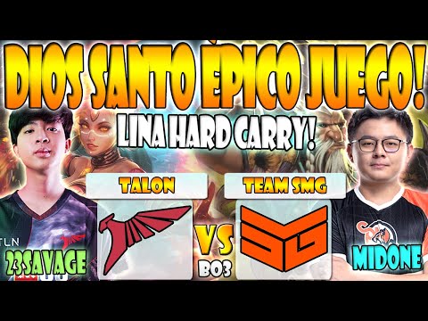 TALON ESPORTS VS TEAM SMG [BO3]23SAVAGE VS MIDONE-DPC SEA 2022 TOUR 3:DIVISION 1- DOTA 2 PRO