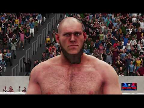WWE Super ShowDown 2019: Lars Sullivan vs The Lucha House Party (WWE 2K19)