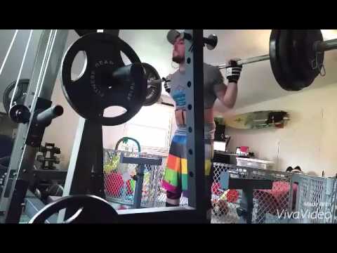 Bill Tenerelli - 3+ Squat day: 365x4 rep PR