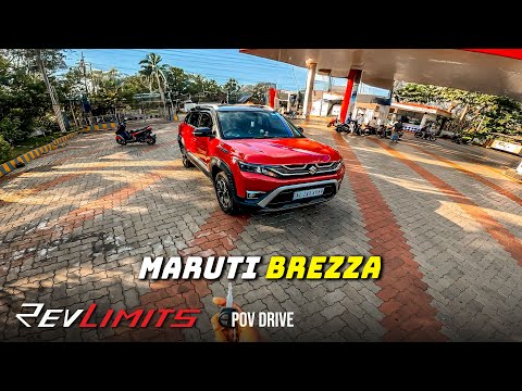 2024 Maruti Brezza VXI AT Smart Hybrid | ASMR POV Drive| RevLimits