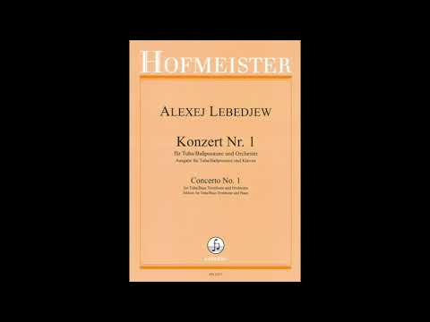 Lebedev Concerto No.1 Allegro=90 (A=442) "Karaoke - Accompaniment"
