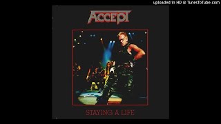 Accept - Flash Rockin&#39; Man (1985 - Staying A Life)