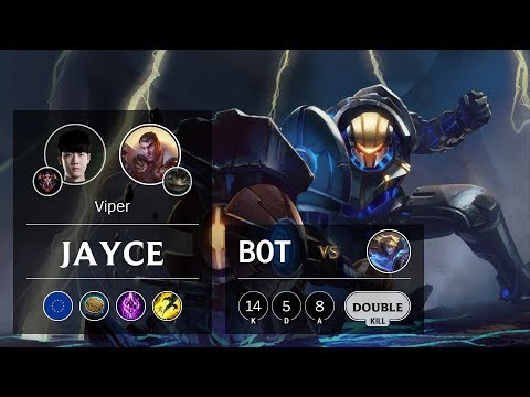 Jayce Bot vs Ezreal - EUW Grandmaster Patch 9.21