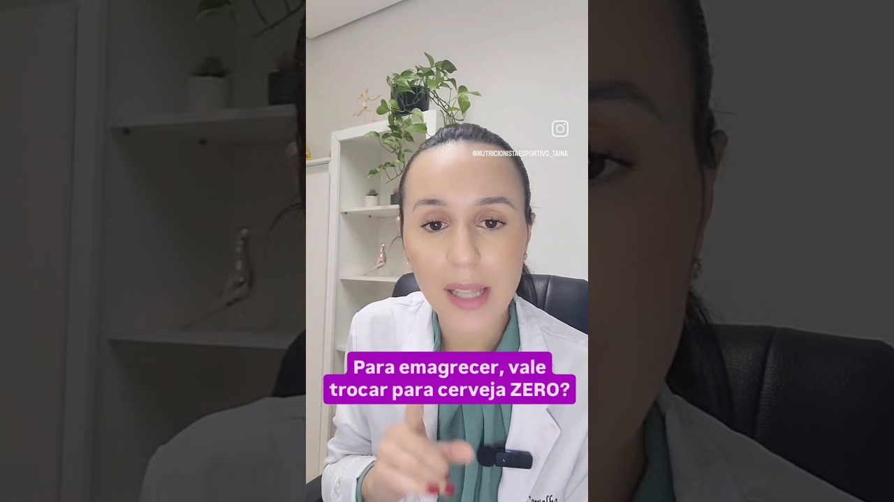 Vale trocar para cerveja zero para emagrecer?