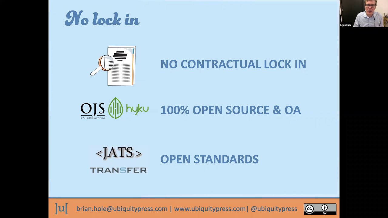 Ubiquity Press open repositories platform