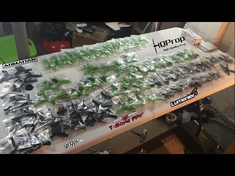 HQProps Bench Test on Cobra 2204/2300kv ( hexblade 6blade 5x4x6)