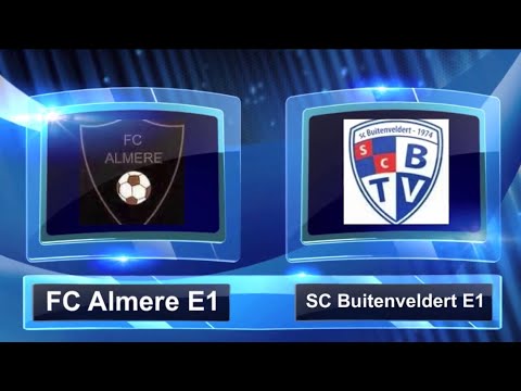 FC Almere E1   Buitenveldert E1