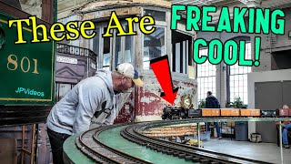 INCREDIBLE Live Steam Model Train Show 2026 - Scranton, PA - Garden Scale Locomotives