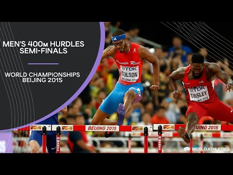Men's 400m Hurdles Semi-Finals Beijing 2015 | World Athletics Championships Beijing 2015