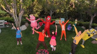 The fresh beat band Yo fresh beat go Gabba Gabba I can keep trying the best cross over ever