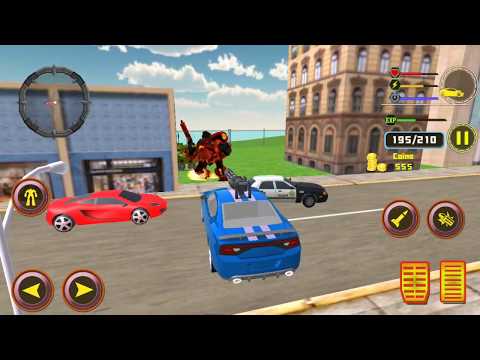US Police Robot Tiger | New US Police Transform Robot Car Tiger Android GamePlay | By Game Crazy