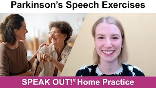 Parkinson’s Speech Exercises: CAREGIVERS MONTH