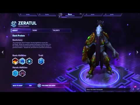 Zeratul New Unit Quotes - Heroes of the Storm