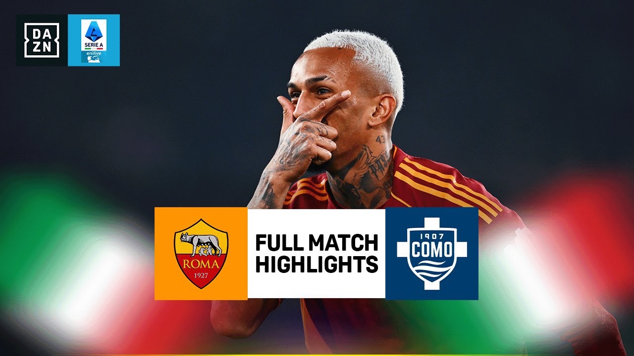 AC Roma vs Como | Lega Serie A Highlights | Matchday 15 | 2025-2026