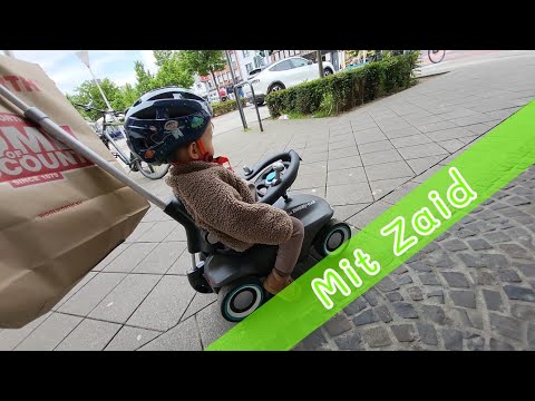 Unterwegs - mit Zaid - mit dem Big Bobby-Car Neo - 2