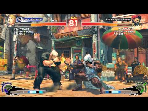 USF4 Endless FT5 - PxG WarWolf (CO) vs. VeNOM2O99 (AK)