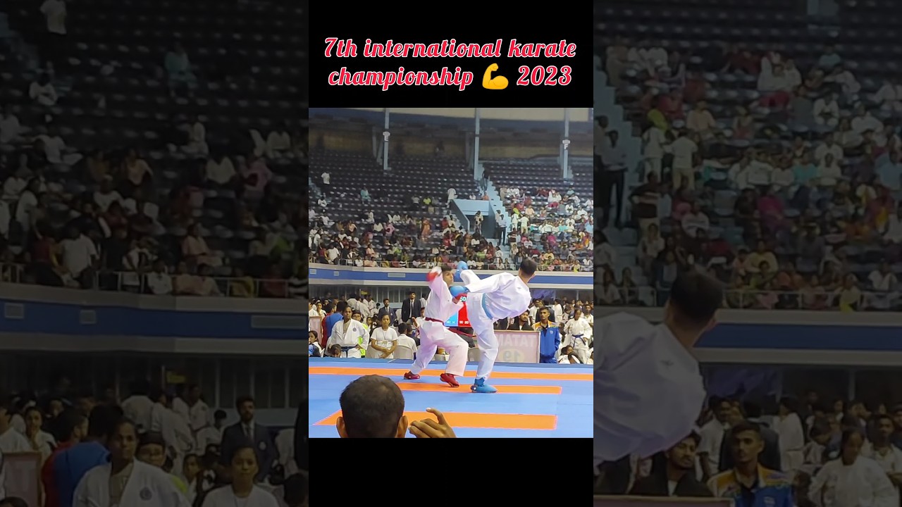 karate fighting technique 7th international karate championship 2023#karate #selfdefense #wkf#fight