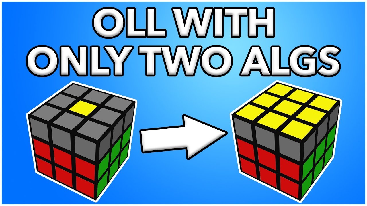 OLL WITH ONLY 2 ALGORITHMS?!?!