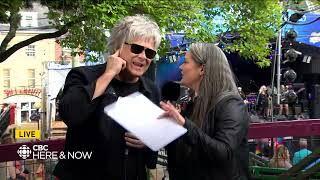 The Tea Party at George Street Fest: drummer Jeff Burrows chats with Ashley Brauweiler