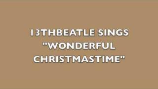 WONDERFUL CHRISTMASTIME-PAUL MCCARTNEY COVER
