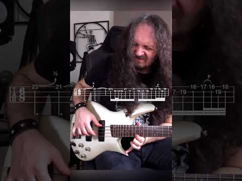 Cliff Burton Bass Genius in 5 Riffs 🔥 #shorts #metallica