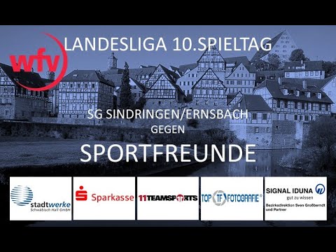 Sportfreunde 10.Spieltag  SG Sindringen/Ernsbach gegen Sportfreunde Schwäbisch Hall