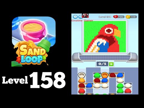 Sand Loop Level 158 Walkthrough