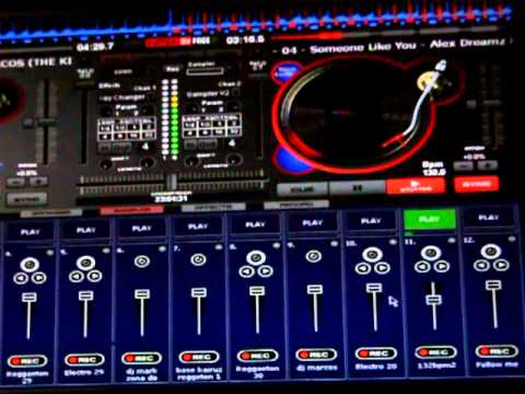 Adele - Someone like you - Dj Crazy (THE KING Sound Mixer) mesclando con virtual dj