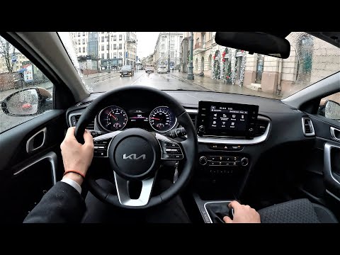 KIA CEED MY22 [ LX Plus ] 1.0l 100HP MT | POV Test Drive | Fuel consumption check