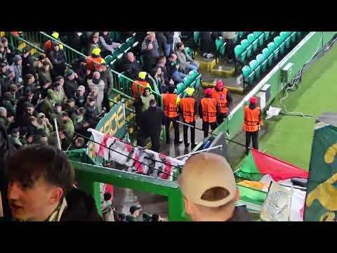 Celtic v Sturm Graz Pre Match, Europa League Athem & the Famous Celtic Huddle
