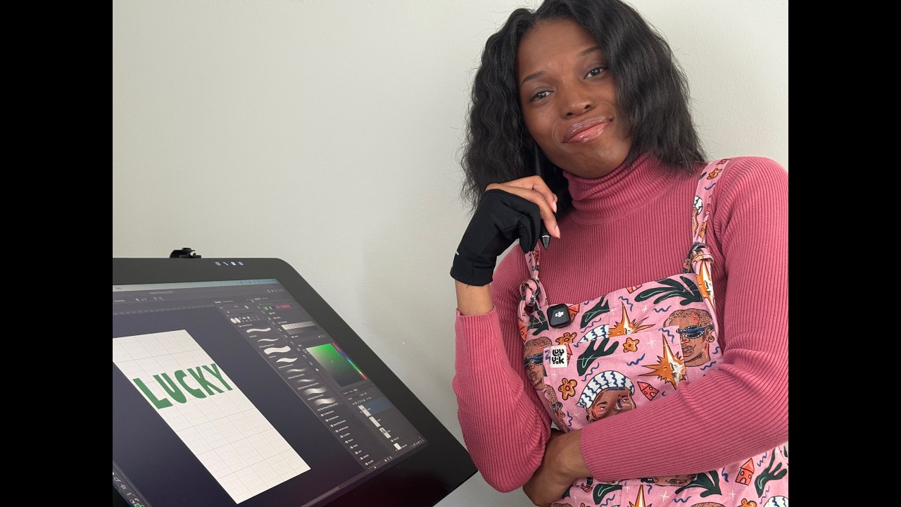 Surface Pattern Portfolio Drawing and Lettering in Photoshop with Wacom Cintiq | St. Patrick's Day